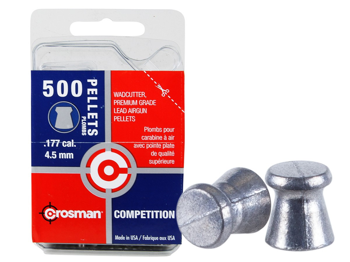 Crosman Competition Wadcutter .177 Cal, 7.4 gr - 500 ct