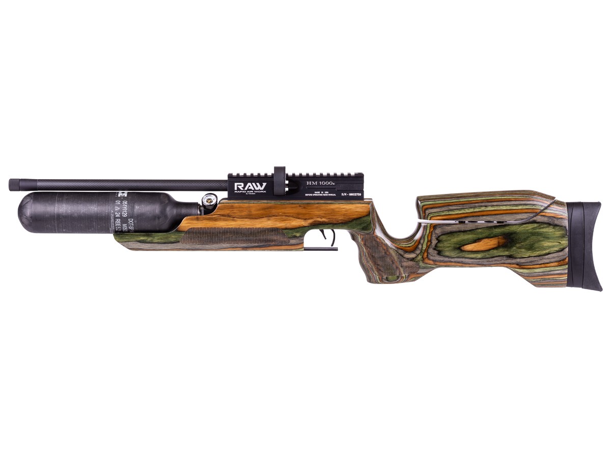 RAW HM1000x Mini LRT, Camo Laminate, .25 Cal | Pre-charged