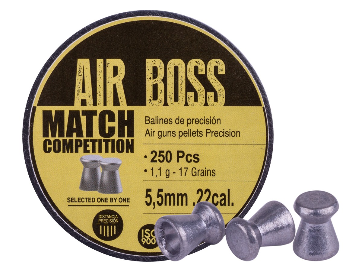 Apolo Air Boss Match Competition .22 Cal, 17gr - 250ct | Airgun Depot