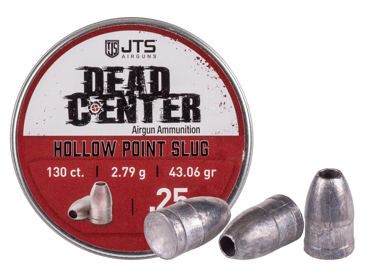 JTS Dead Center Precision Hollowpoint Slugs .25 Cal, 43.06gr - 130ct