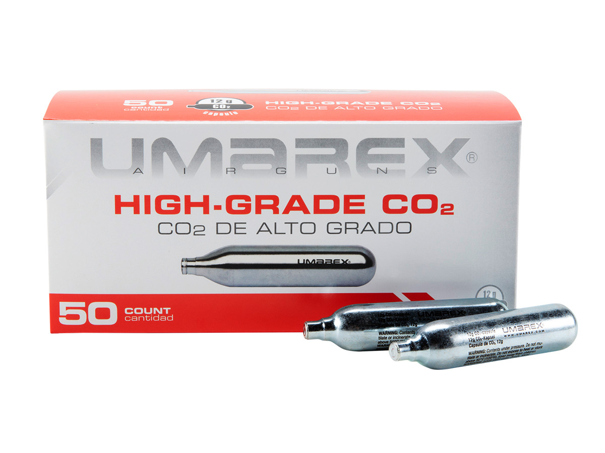 Umarex 12-Gram CO2 Cartridges, 50ct