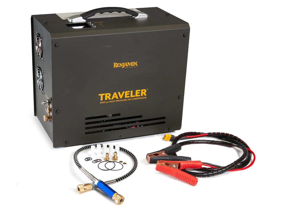Benjamin Traveler 4500 PSI Compresser w/ Digital Gauge