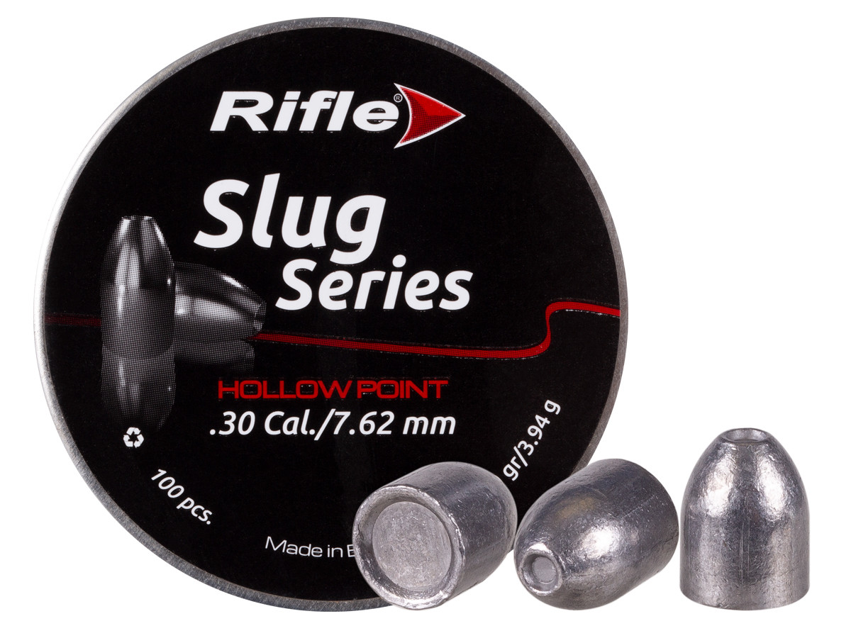 Rifle Slug Series, .30cal, 60.80gr, Hollowpoint - 100ct