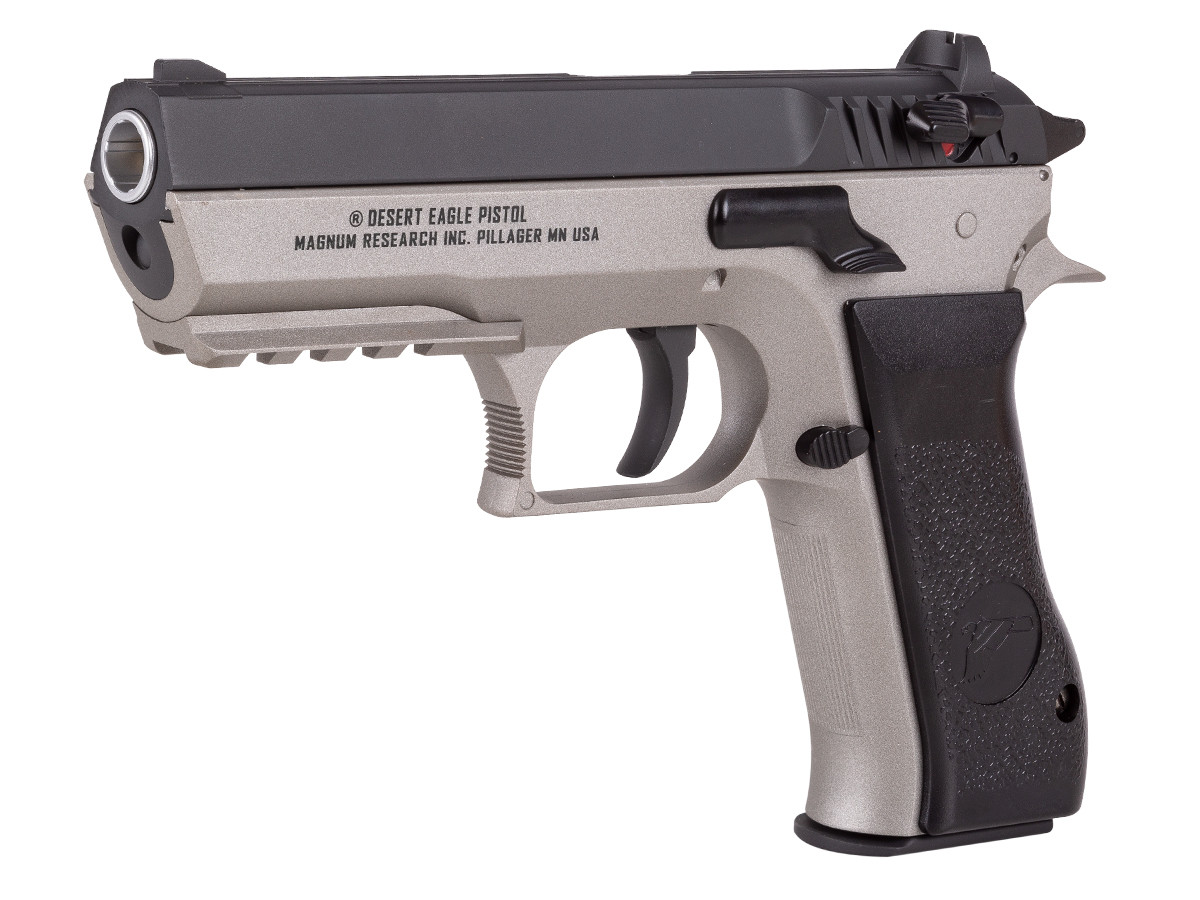 Magnum Research Baby Desert Eagle CO2 BB Pistol, Non-Blowback, Two Tone