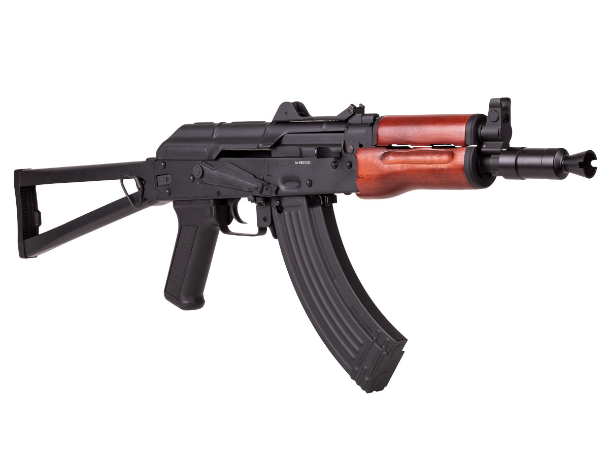 Kalashnikov AK74U BB Rifle, Folding Synthetic Stock, CO2 Air Rifle