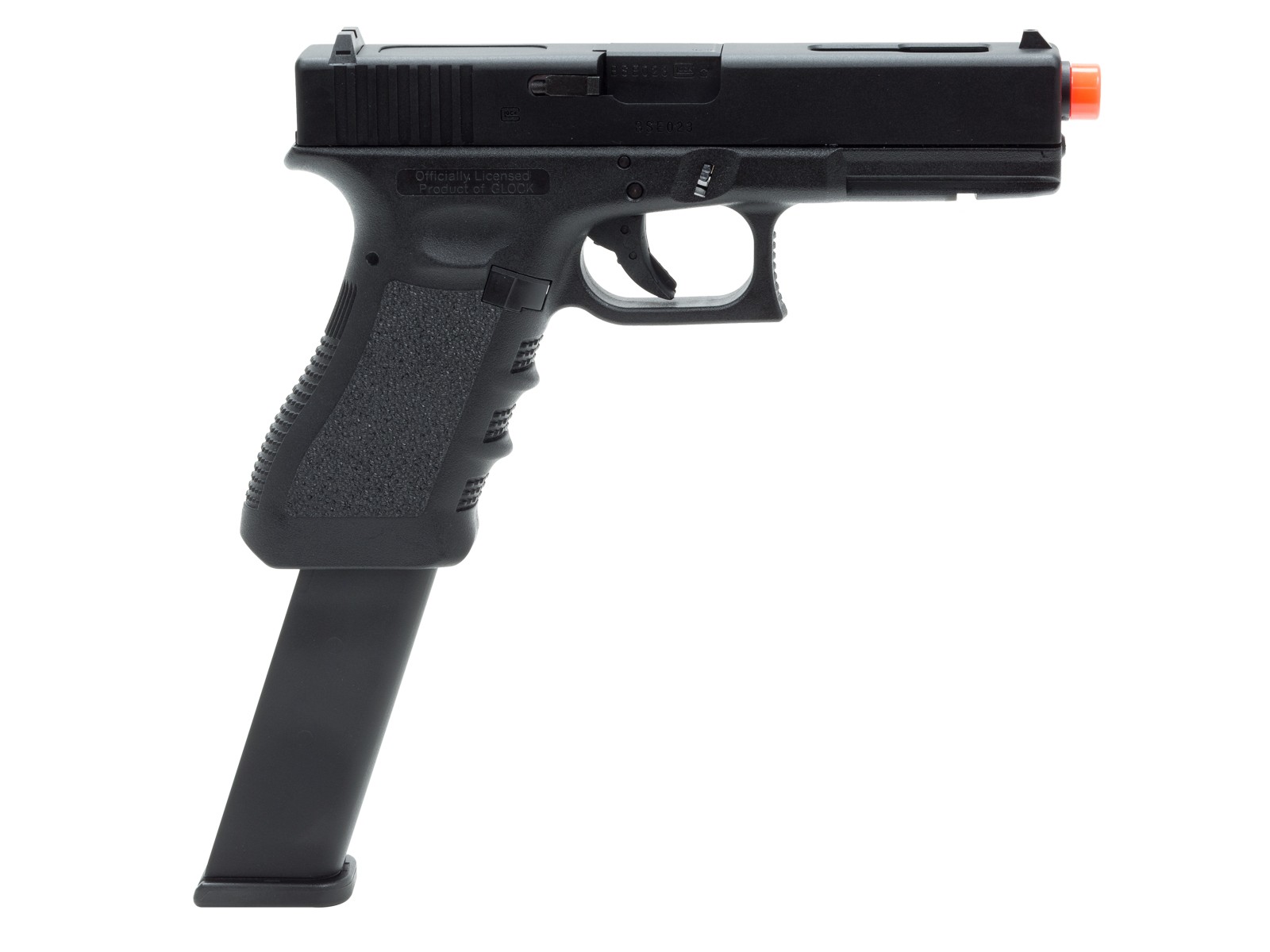 GLOCK G18C Gen3 GBB Airsoft Pistol, Extended Mag