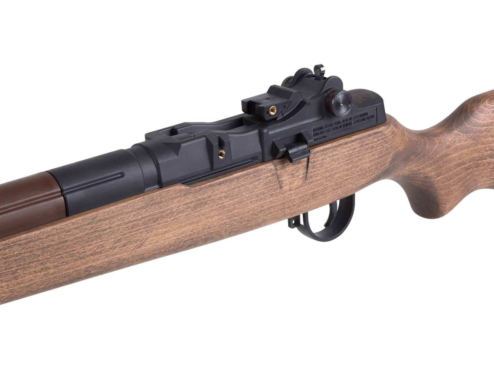 Wood Stock .22 Cal Springfield Armory M1A Underlever Pellet Rifle 