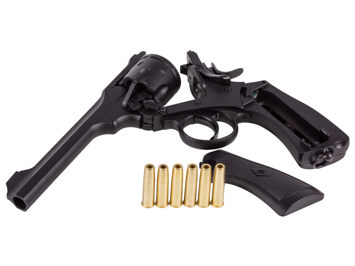 Revolver Webley MKVI Airsoft calibre 6mm 1,4 joules CO2