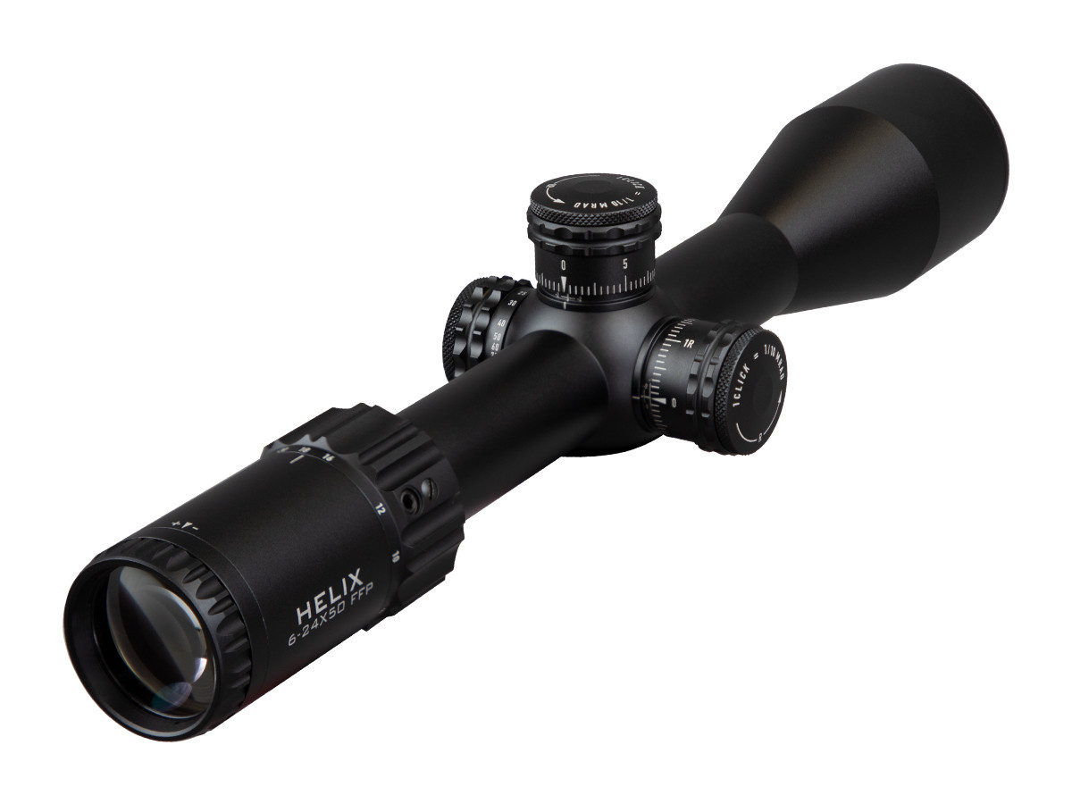 Element Optics Helix 6-24x50 Ffp, Apr-2d Mrad Reticle 