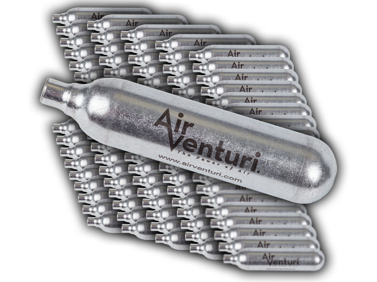 Air Venturi 12 Gram CO2 Cartridges, 100 Pack