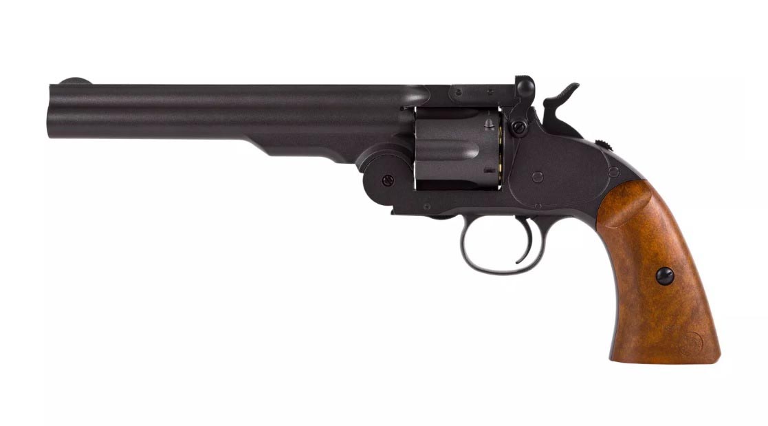 ASG Schofield No.3 Steel Grey Finish 4.5mm BB Revolver