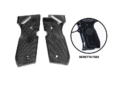 Beretta 92FS Grips, Black