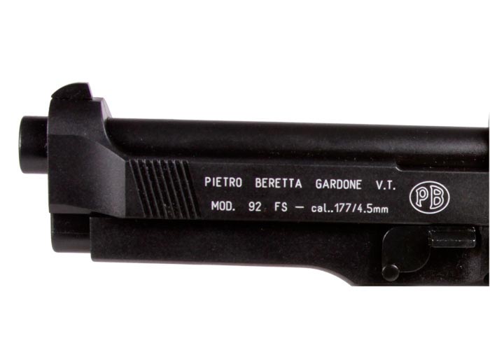 Pistola CO2 Beretta ▷ M92FS Full Metal 4,5mm Pellet (.177 in)
