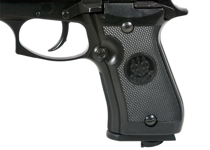 BORNER M84 Modelo Full Metal  Pack Pistola de balines metálica  (perdigones: Bolas BB's de Acero). Arma de Aire comprimido (CO2)  semiautomática Calibre 4,5mm (Tipo Beretta M84FS) - 2,55 Julios. :  