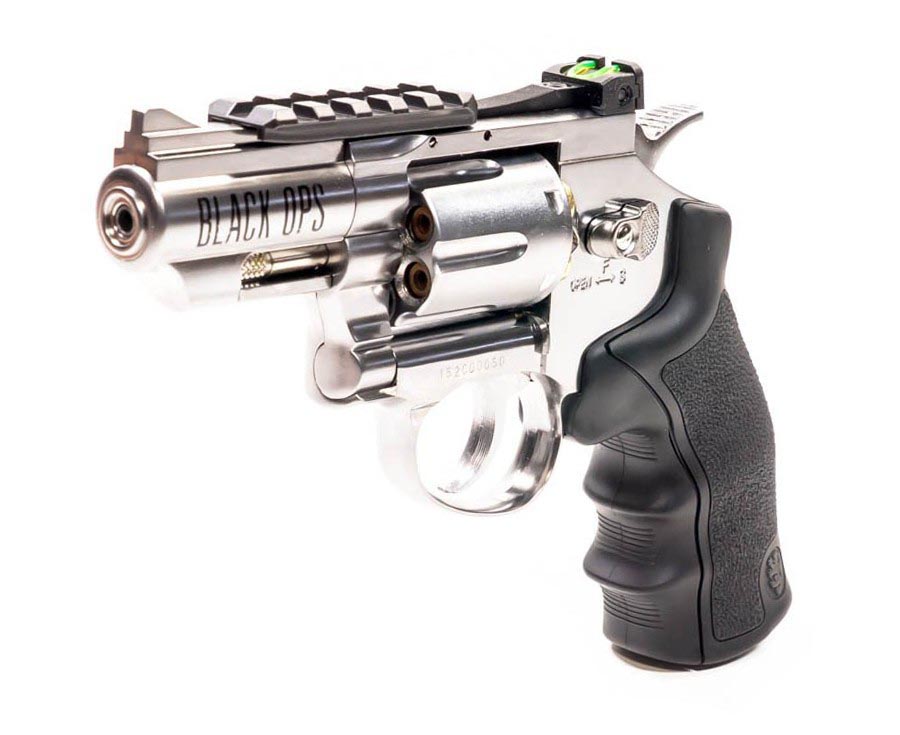 thumbnail image 2 of Custom Chrome 6-Gun Revolver Air Cleaner Bolt Kit For Harley Twin Cam – TrickToppers 2 of 4