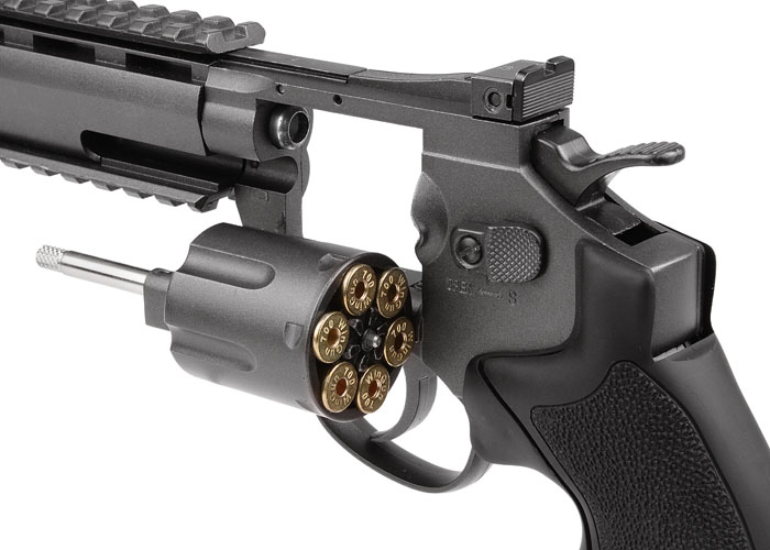 Black Ops Exterminator Revolver CO2 BB Pistol 410 FPS - READ