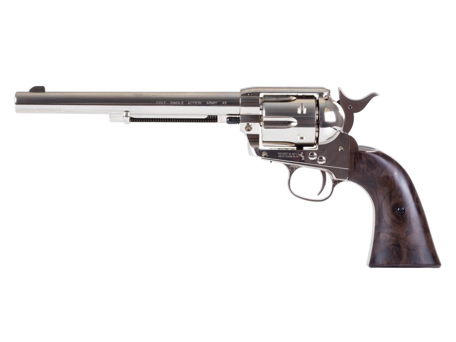 Colt Peacemaker CO2 Pellet Revolver Nickel