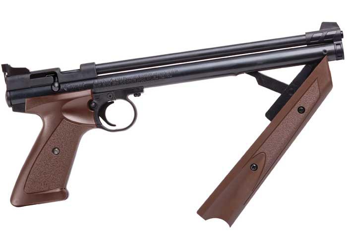 Brown for sale online Crosman .177 Caliber Single Action Pneumatic Air Pistol 