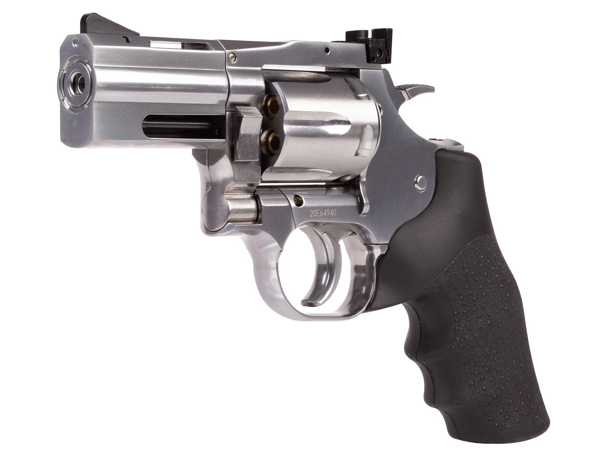 Dan Wesson 715 2.5" Pellet Revolver, Silver