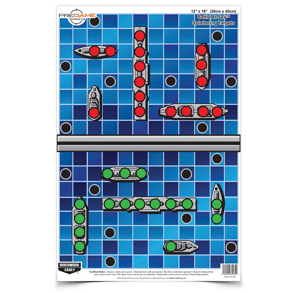 Dirty Bird Battle at Sea 12 x 18 Game Targets