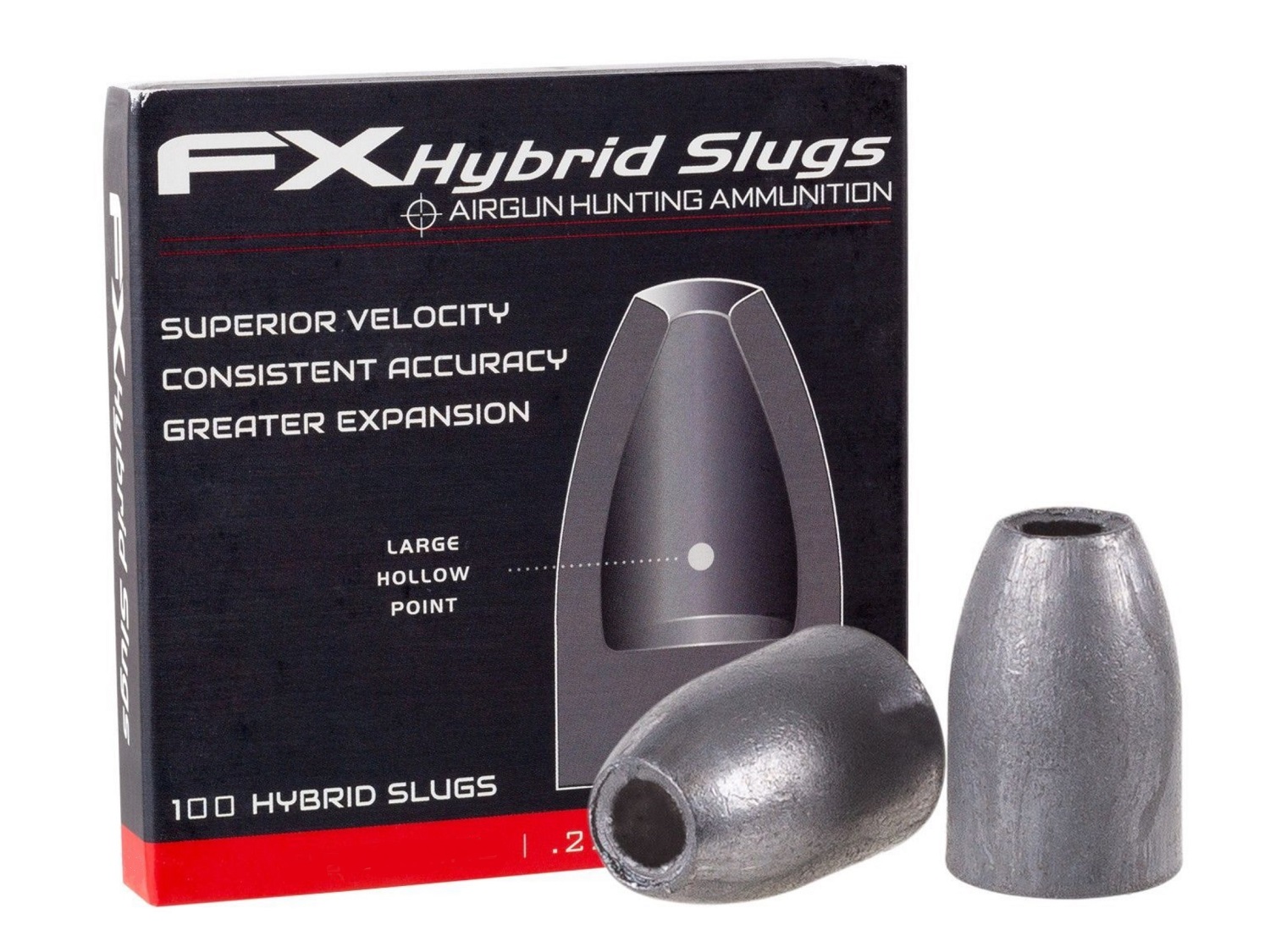 FX Hybrid Slug, .25 Cal., 26.3 gr 100 ct Airgun Depot
