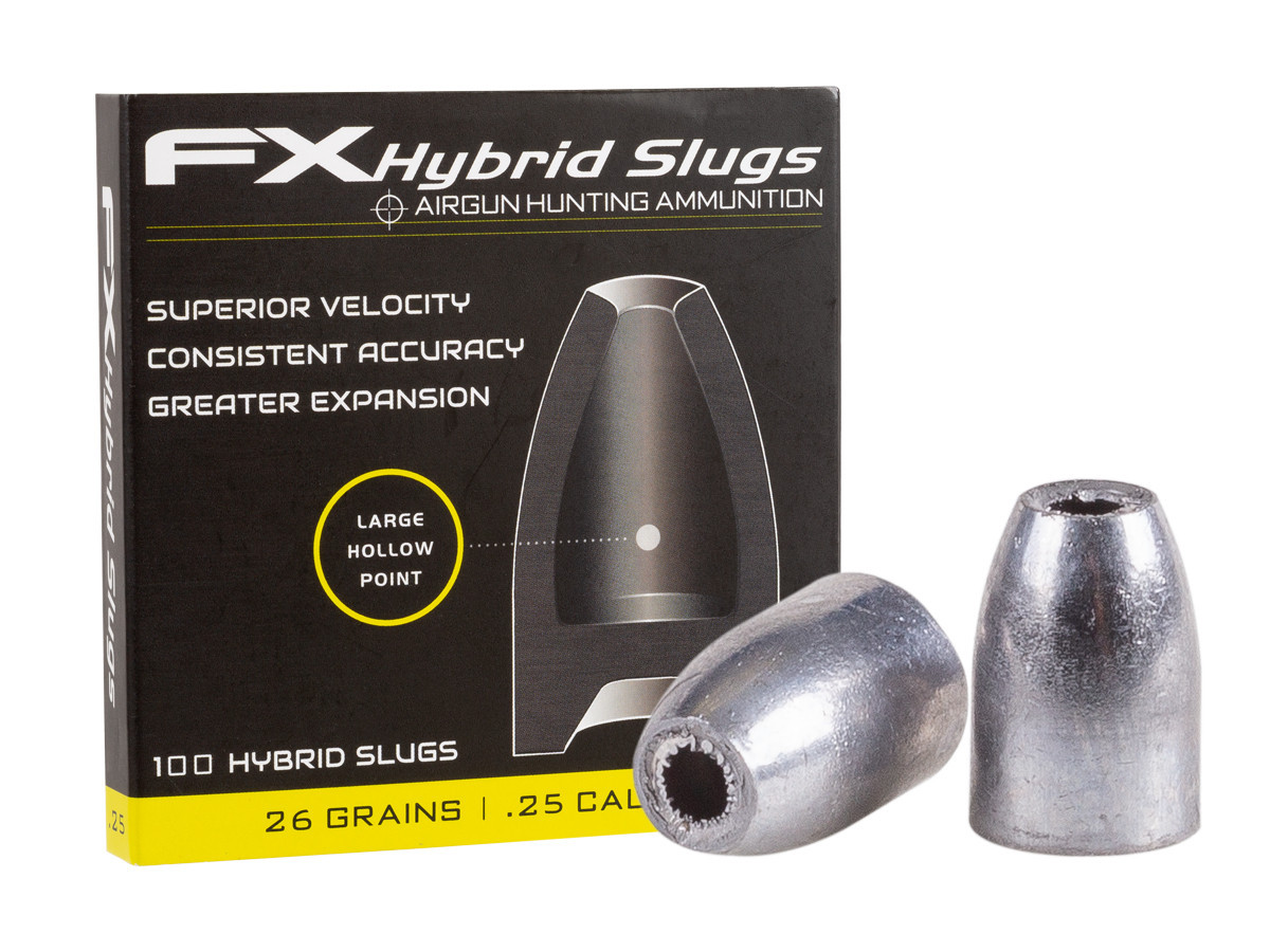 FX Hybrid Slug, .25 Cal., 26 gr - 100 ct