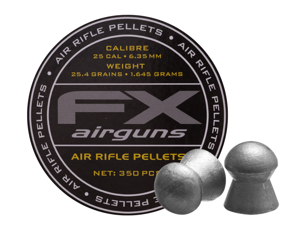FX Airguns .25 Cal, 25.39 gr - 350 ct