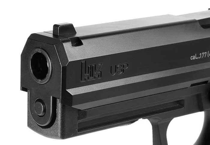HK Heckler & Koch USP .177 Caliber CO2 BB Gun Air Pistol with Wearable4U Bundle 
