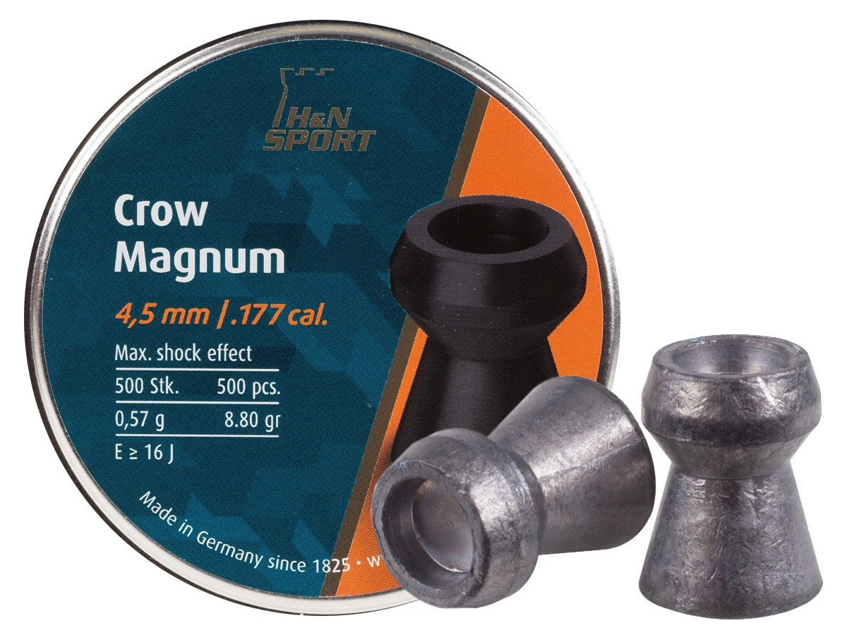 H&N Crow Magnum .177 Cal, 8.80 gr - 500 ct