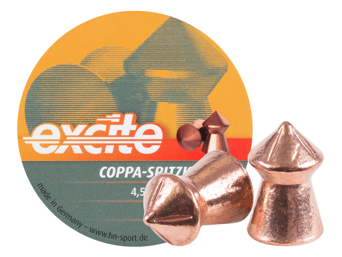 H&N Excite Coppa-Spitzkugel .177 Cal, 7.56 gr - 500 ct