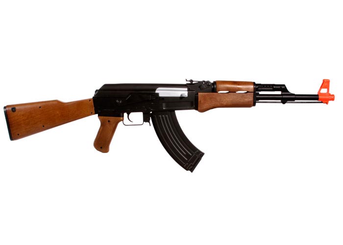 Softair Gewehr Kalashnikov AK-47-Tactical Federdruck ABS Airgun Munition Black 