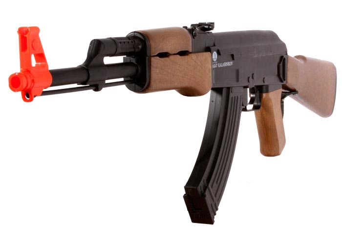 500 FPS AK-47 KALASHNIKOV LICENSED METAL ELECTRIC AEG AIRSOFT RIFLE GUN w/  BB