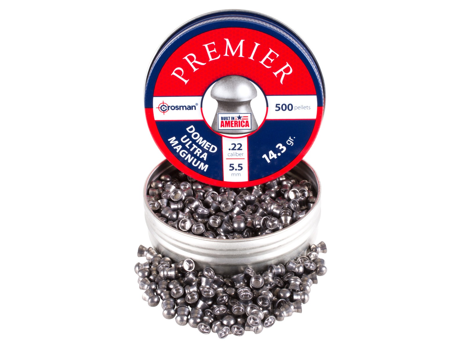 Crosman Premier Ultra Magnum .22 Cal, 14.3 gr - 500 ct