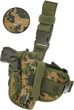 Leapers Special Ops Universal Tactical Leg Holster, Woodland