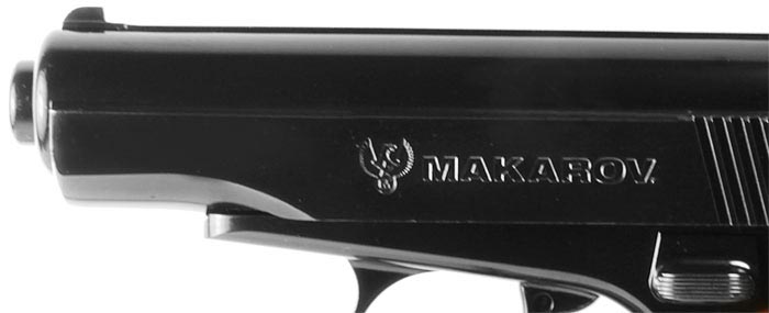Black/Brown Airgun mfg 2252232 Makarov Umarex USA Legends