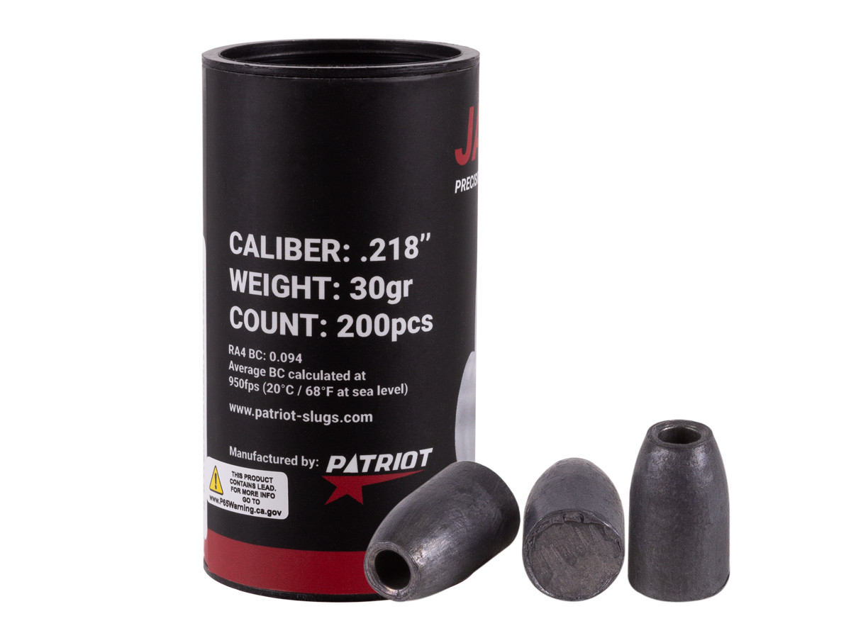 Patriot Javelin Slug Hollowpoint Gen 2 .218 Caliber, 30 Grains - 200 ct