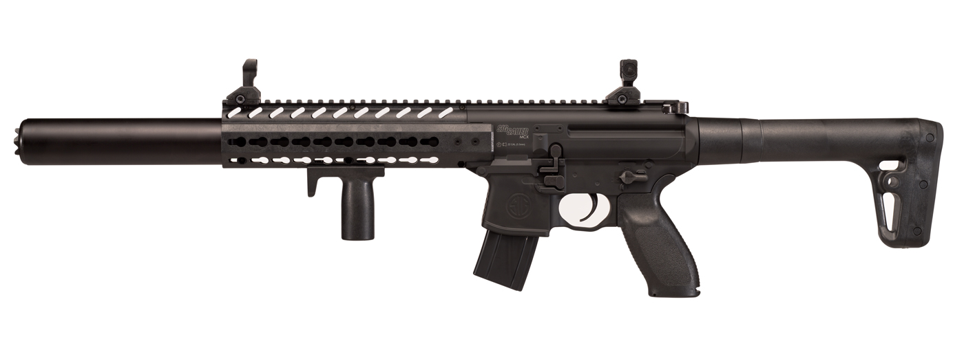 SIG SAUER MCX .177 Caliber Co2 Powered 30 Rounds Air Rifle with Scope for sale online 