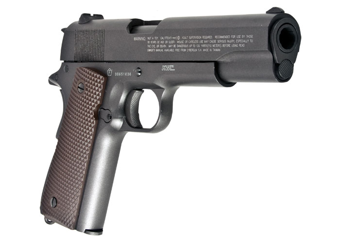 Swiss Arms SA 1911 MRP, CO2 BB Pistol & Grips