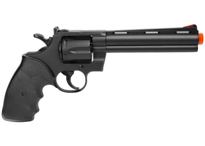 Black Ops Airsoft Revolver 6 In., Air & Demonstrator Guns, Sports &  Outdoors