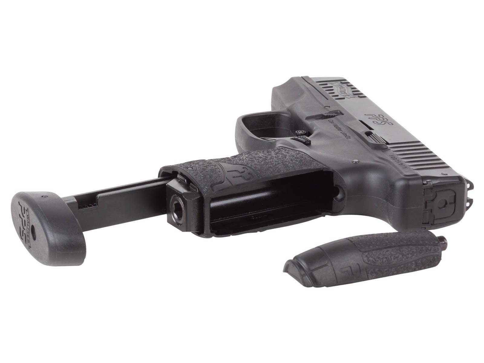 balines y CO2 Pistola de perdigones Bolas BBs de Acero maletín Walther PPS blowback de Aire comprimido semiautomática 4,5mm Ecommur