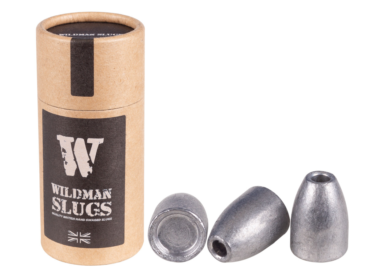 Wildman Slugs Hollow Point Dish Base .30 Caliber, 60 Grains - 100 ct