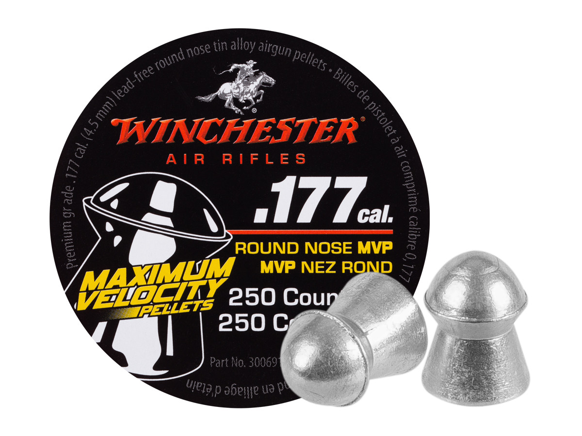 Winchester Maximum Velocity .177 Cal, 4.32 gr - 250 ct