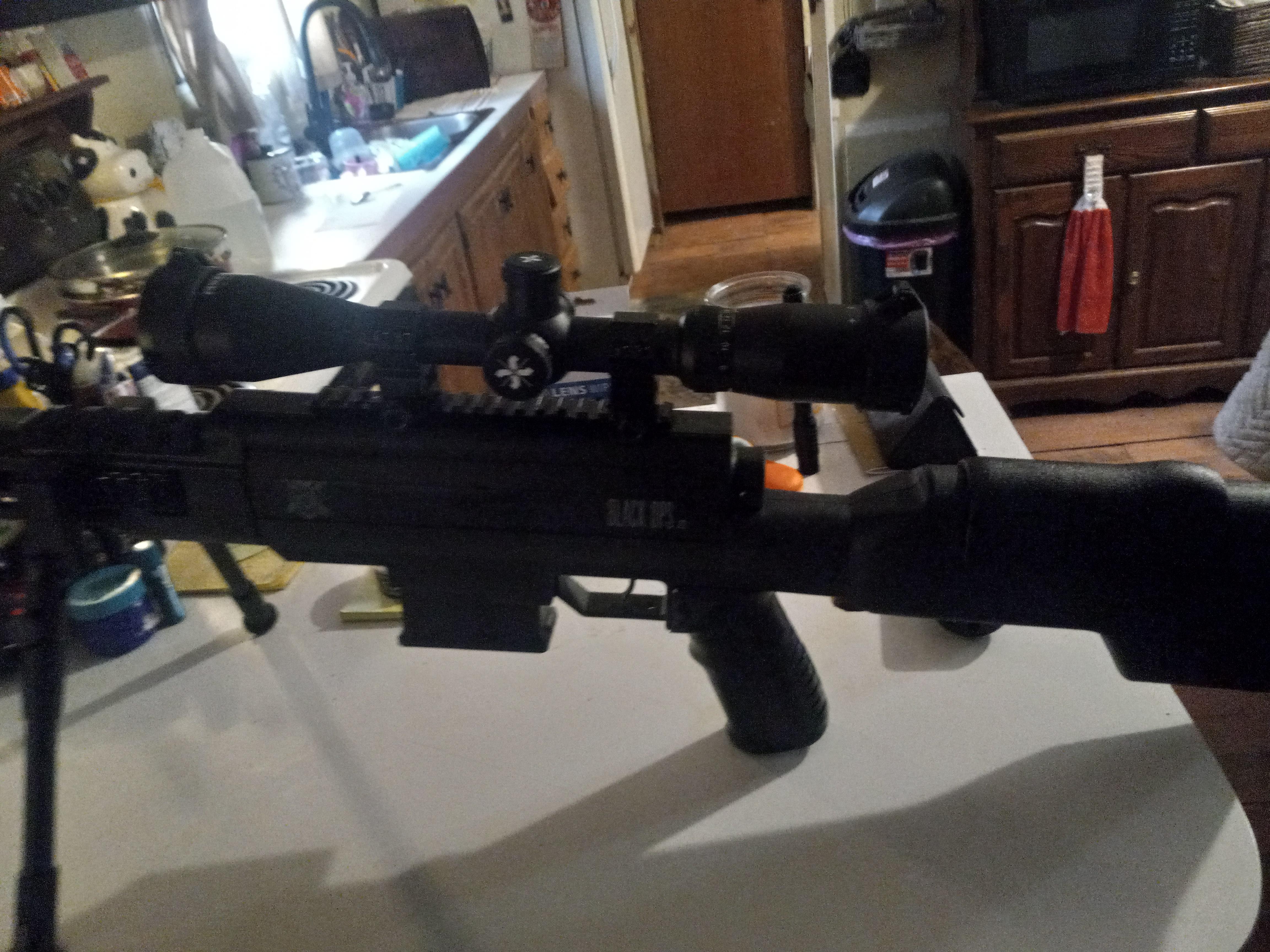 Black Ops .22 Sniper Rifle S (Nitro Piston) .22 - Black Ops USA
