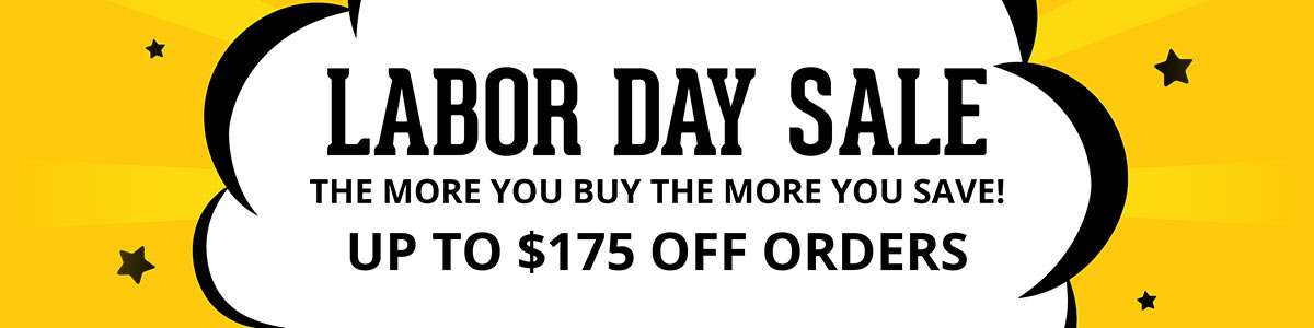 Let the Labor Day Sale Begin!