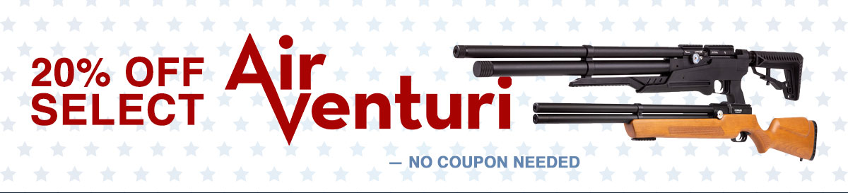 20% Off Select Air Venturi - no coupon needed