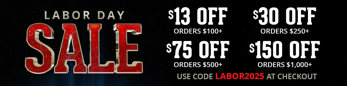 Labor Day Sale - Buy More, Save More SALE!