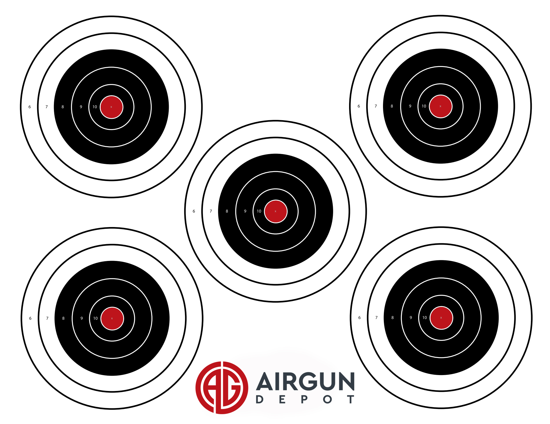 Printable Targets Airgun Depot