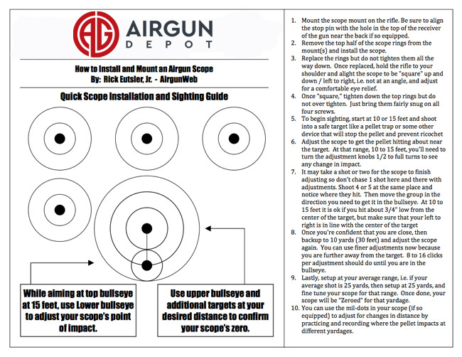 5 meter air rifle target pdf printables download