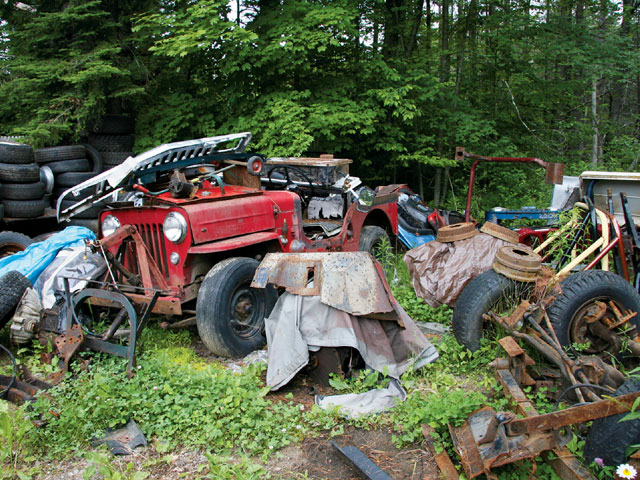 Redneck Barricade & Tire Wall